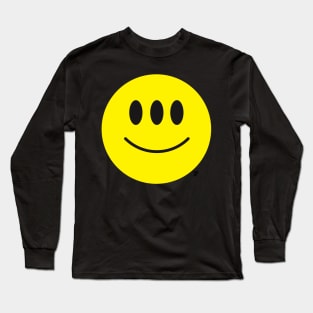 SMILEY FACE Long Sleeve T-Shirt
